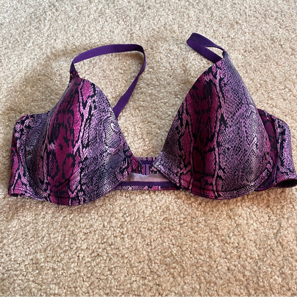 Bra, Snakeskin Royal Purple Haze